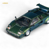 Findclassically Countach LP5000S Canepa Green 1:64