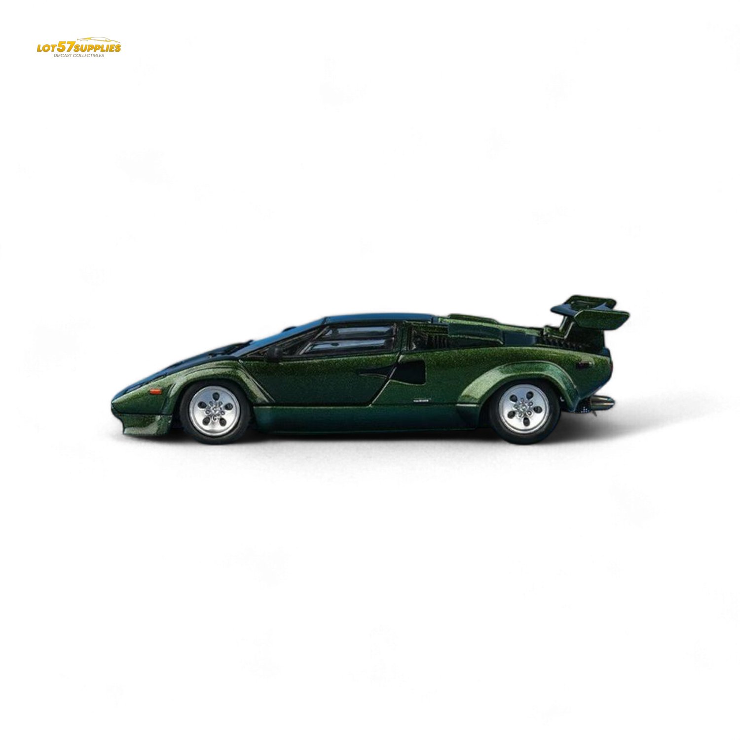 Findclassically Countach LP5000S Canepa Green 1:64