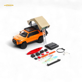 GCD Toyota Super Overlord Light Modified Version 4 Runner - Orange 1:64