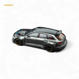 DCM Audi RS6 Wagon Silver/Gray 1:64