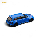 (Pre-Order) DCM Modified Audi RS6 Wagon Blue 1:64