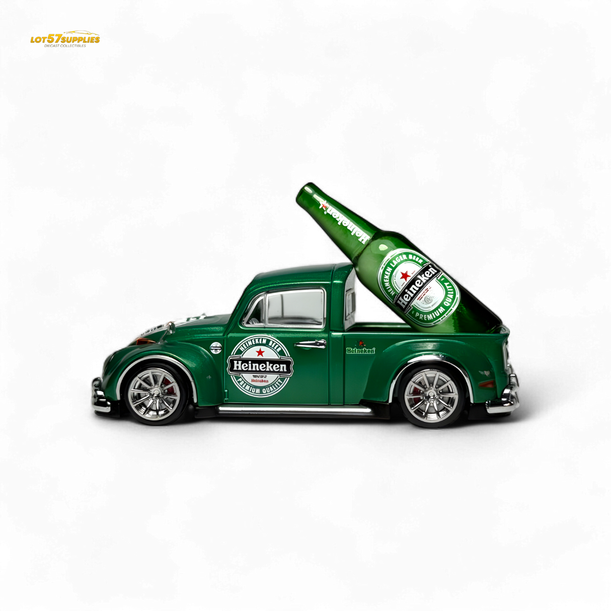 Liberty 64 VW Beetle Pickup Heineken Livery 1:64