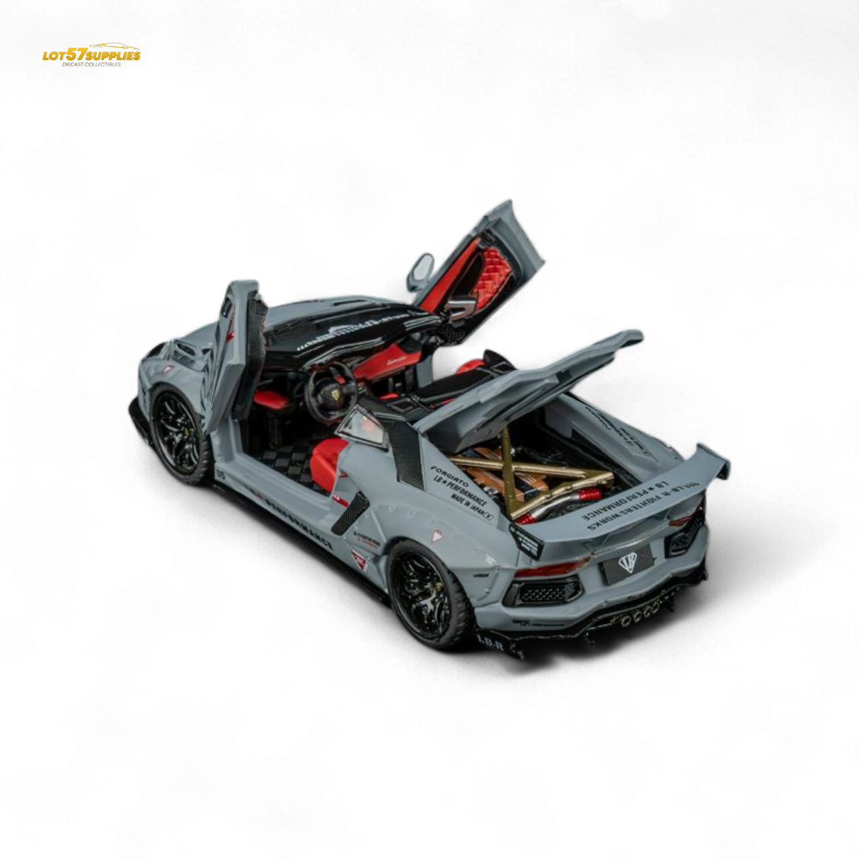 TPC Rhino Model Lamborghini LP720-4 Roadster Wide-Body 1:64