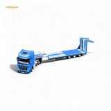 TimeMicro & Perka BENZ FLATBED TRANSPORT VEHICLE - Blue 1:64