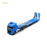 TimeMicro & Perka BENZ FLATBED TRANSPORT VEHICLE - Blue 1:64