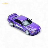 (Pre-Order) TimeMicro Skyline GT-R R32 Los Santos Drift Purple 1:64