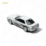 (Pre-Order) TimeMicro Skyline GT-R R32 Los Santos Drift - White 1:64