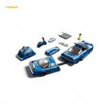Findclassically NSX TRA Transparent Blue Full Set 1:64