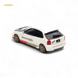 Motorhelix Honda Civic EK9 MUGEN White 1:64