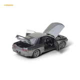 Focal Horizon Nissan Skyline GT-R R32 Nismo S-Tune Gun Grey 1:64