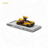HKM Premium Huayra Coupe 2014 Orange Yellow 1:64