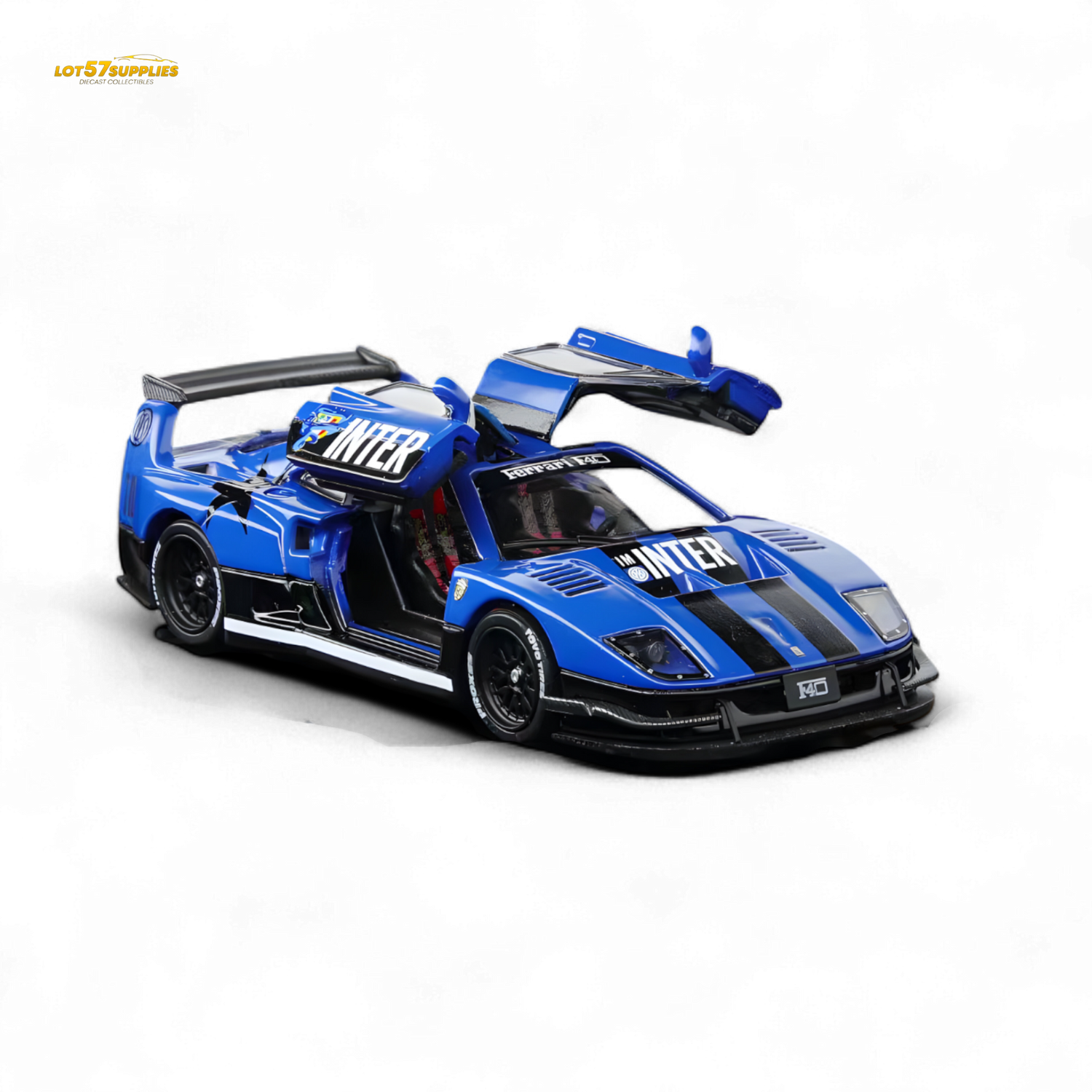 Demon King Auto Ferrari F40 LB-Works Wide-Body 1:64
