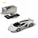 TimeMicro Countach V Ver. Mechanic White 1:64