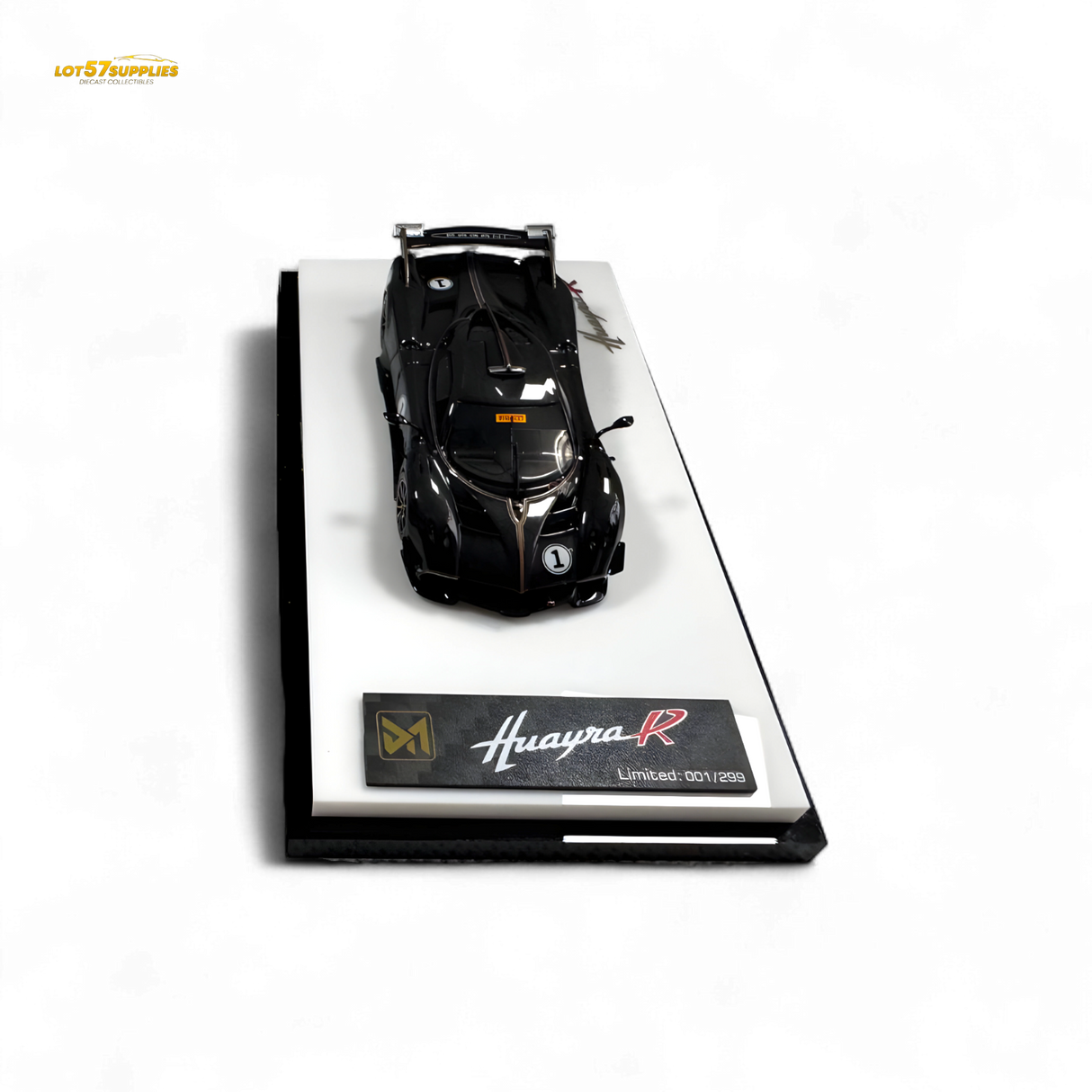 DMY Pagani Huayra R Black Carbon 1:64