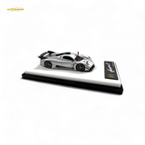 DMY Pagani Huayra R Matte Silver 1:64