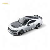 DCM Mustang Dark Horse Crystal White 1:64