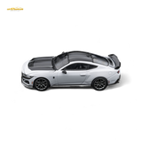 DCM Mustang Dark Horse Crystal White 1:64