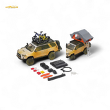 GCD Toyota Speed Master Silver Muddy 4 RUNNER – Silver Muddy 1:64