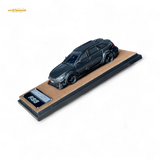 Qidian Model Audi RS6 Avant (C7) Wide-Body Modified Black 1:64