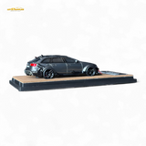Qidian Model Audi RS6 Avant (C7) Gungrey 1:64