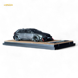 Qidian Model Audi RS6 Avant (C7) Gungrey 1:64