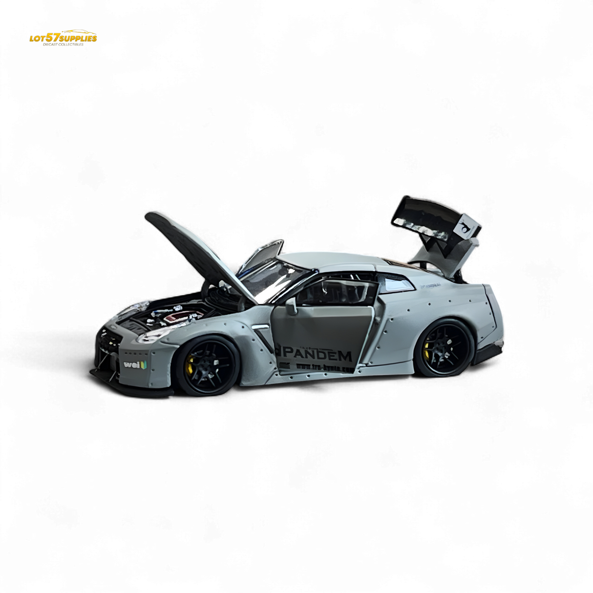 PGM Rocket Bunny R35 Combat Grey Luxury Version 1:64