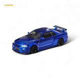 Fuji Skyline R34 GT-R Nismo Z-Tune - Bayside Blue 1:64