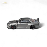 Fuji Skyline R34 GT-R Nismo Z-Tune Gun Grey 1:64
