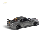 Fuji Skyline R34 GT-R Nismo Z-Tune Gun Grey 1:64