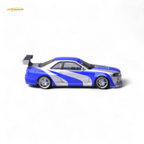 Focal Horizon Skyline GT-R R34 NFS Silver Blue 1:64