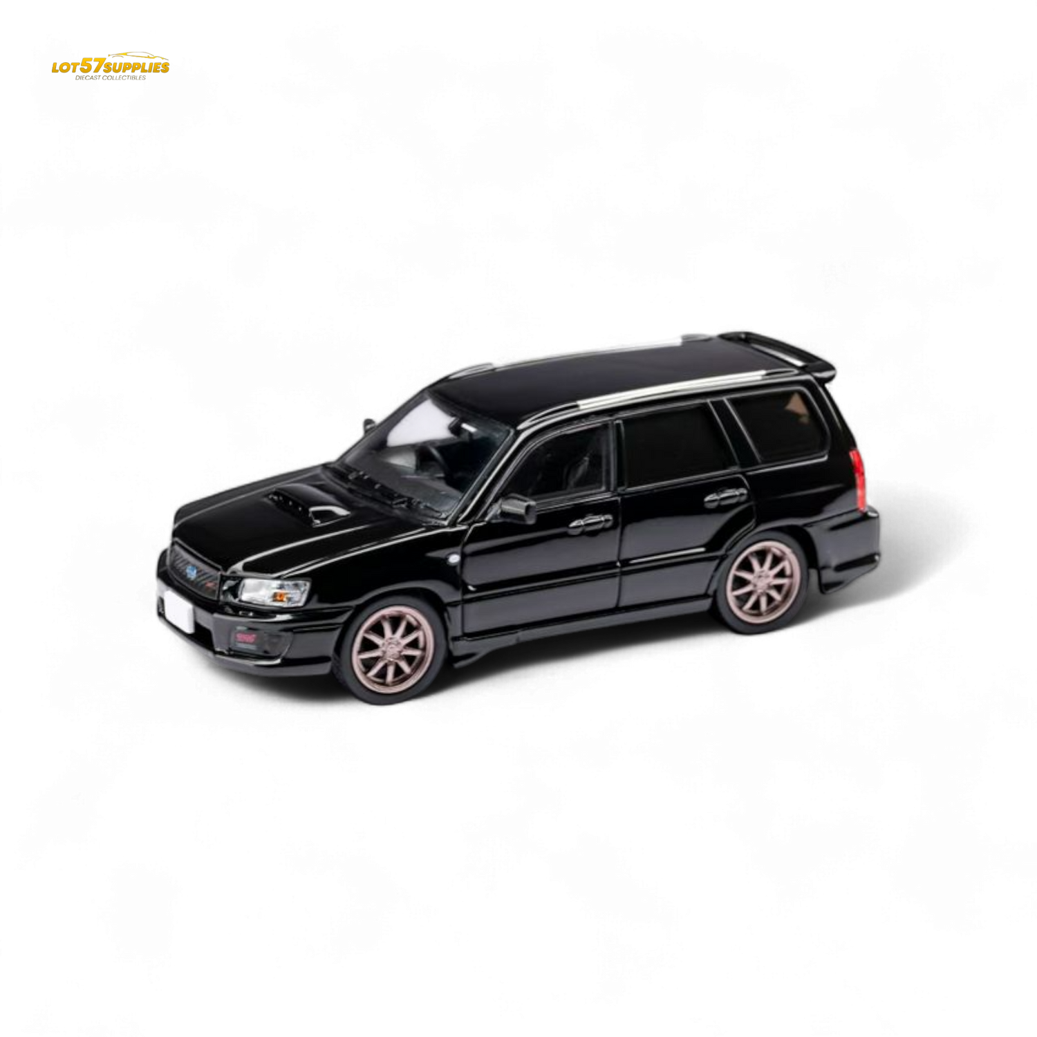 ModelModel Subaru Forester SG9 STI Black 1:64
