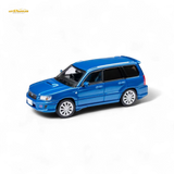 ModelModel Subaru Forester SG9 STI Rally Blue 1:64