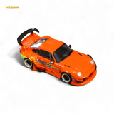 SW RWB Porsche 993 Orange 1:64