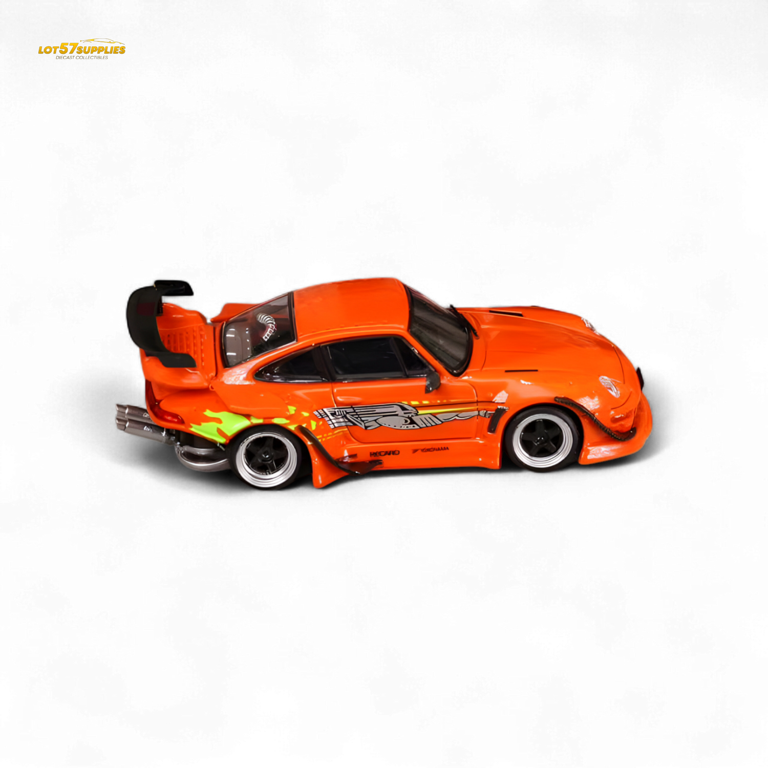 SW RWB Porsche 993 Orange 1:64