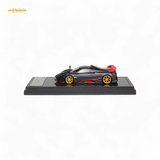 LCD Pagani Imola Matte Black Carbon Italian Stripe 1:64