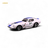 Fine Works64 Shelby Daytona White with Blue Stripes 1:64