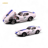 Fine Works64 Shelby Daytona White with Blue Stripes 1:64