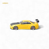 Focal Horizon Nissan Skyline GT-R R34 Z-Tune Carbon-Hood Version Yellow 1:64
