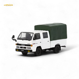 Model 1 Isuzu Covered Truck White 1:64