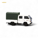 Model 1 Isuzu Covered Truck White 1:64