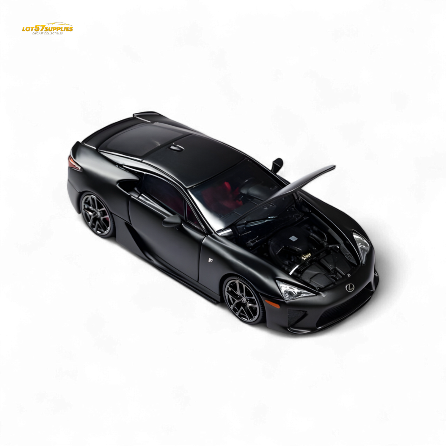 Model One Lexus LFA Matt Black 1:64