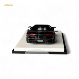 King Model Lamborghini Aventador LP700-4 Purple Carbon Fiber 1:64