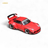 Street Weapon RWB 993 Naginata Red Livery 1:64