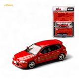 Hobby Japan Honda Civic EG6 Red 1:64