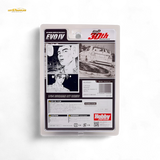 Hobby Japan Mitsubishi Lancer Evolution IV White 1:64