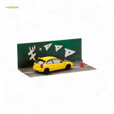 Hobby Japan Honda Civic EK9 Yellow 1:64