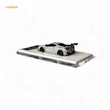Flame LB458GT LB Wide-Body - Matte Grey 1:64