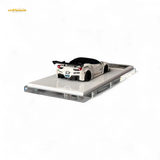Flame Ferrari 458 GT LB Wide-Body - White 1:64 Resin