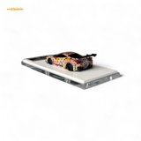Flame Ferrari 458 GT LB Wide-Body - Takashi Murakami Flower Livery - Glows in dark 1:64 Resin