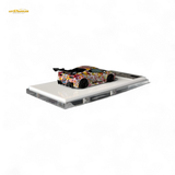Flame Ferrari 458 GT LB Wide-Body - Takashi Murakami Flower Livery - Glows in dark 1:64 Resin